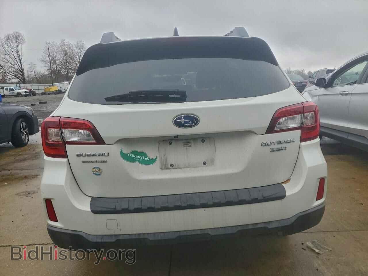 2016 SUBARU OUTBACK - VIN: 4S4BSENC0G3340577 - Фото 6