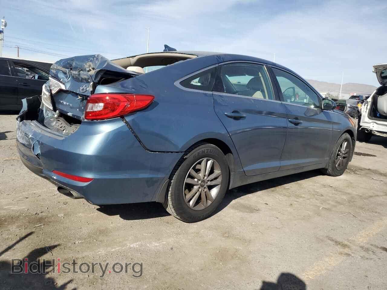 2017 HYUNDAI SONATA - VIN: 5NPE24AF6HH447232 - Фото 3