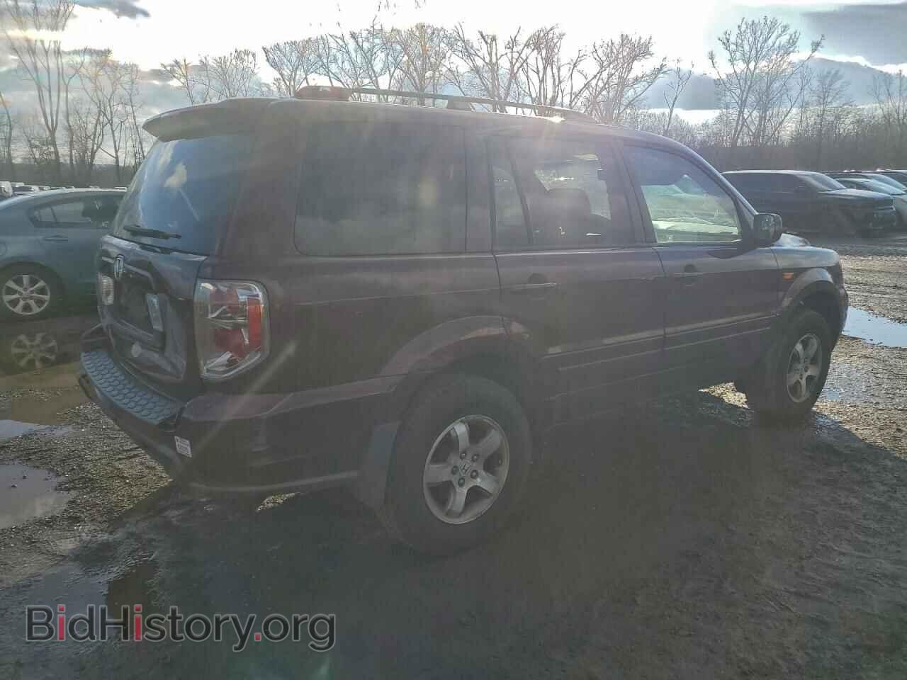 2007 HONDA PILOT - VIN: 2HKYF18587H518717 - Фото 3