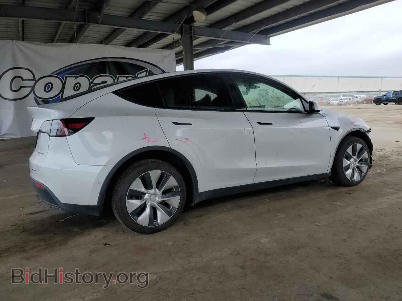 2021 TESLA MODEL Y - VIN: 5YJYGDEE6MF142032 - Фото 3
