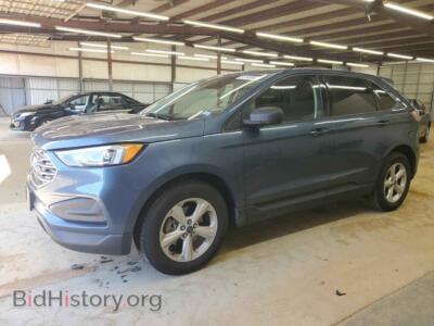 2019 Ford EDGE SE, blue — VIN 2FMPK3G98KBB41457, Copart