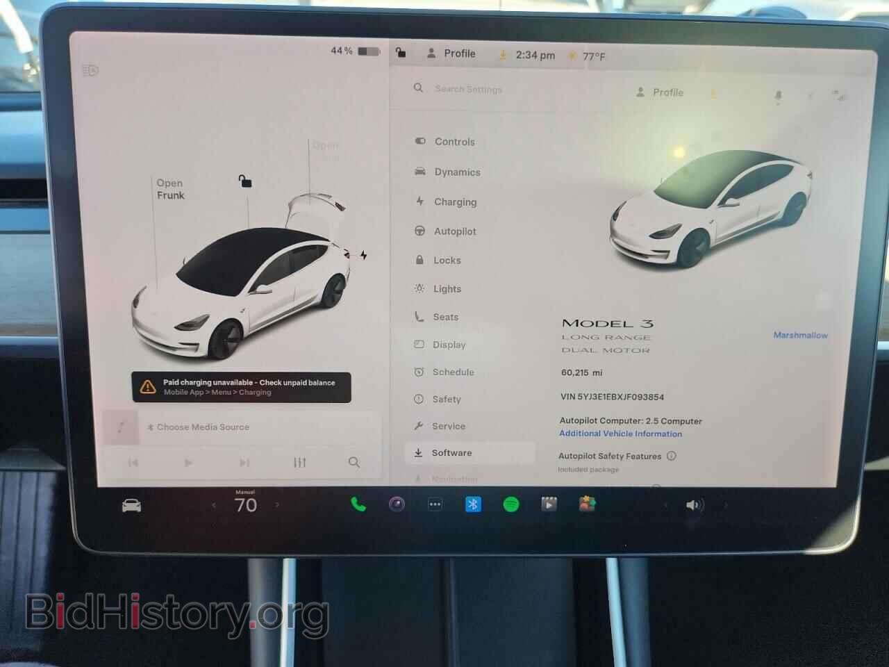 2018 TESLA MODEL 3 - VIN: 5YJ3E1EBXJF093854 - Photo 9