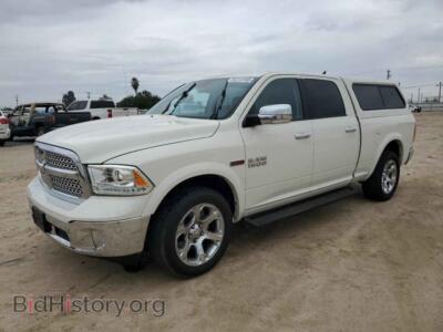 2018 RAM 1500 Laramie, white — VIN 1C6RR7VM2JS333301, Copart