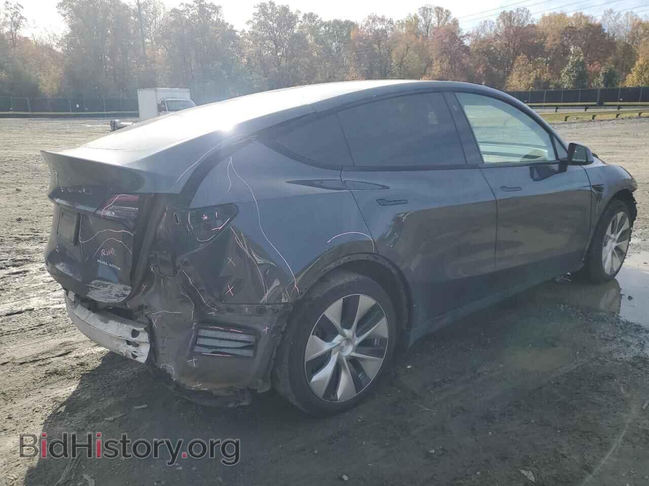 2021 TESLA MODEL Y - VIN: 5YJYGDEE4MF099990 - Photo 3