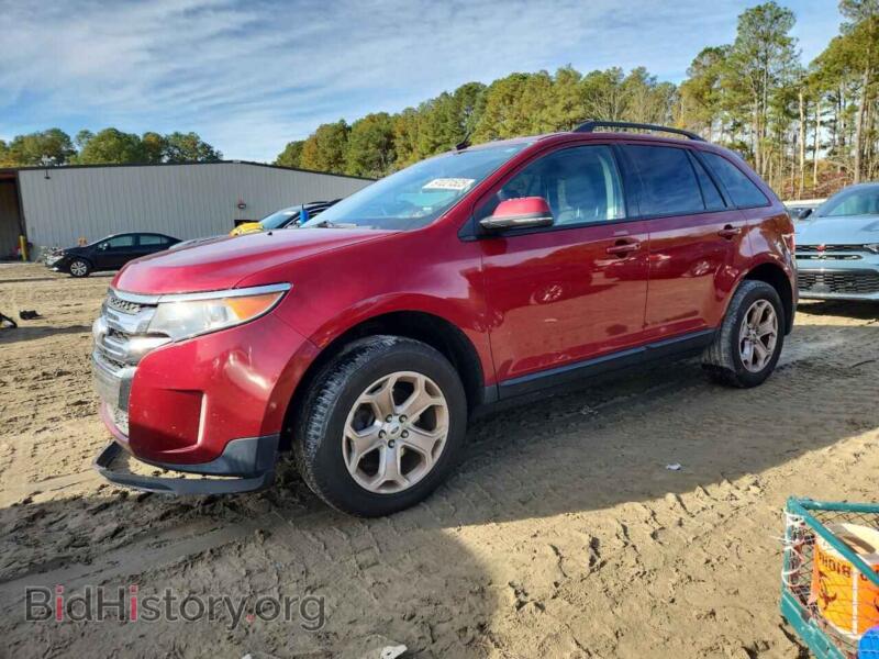 2013 Ford EDGE SEL (VIN 2FMDK4JC1DBE05828) — photo 1 of 12, Copart, damage: front end