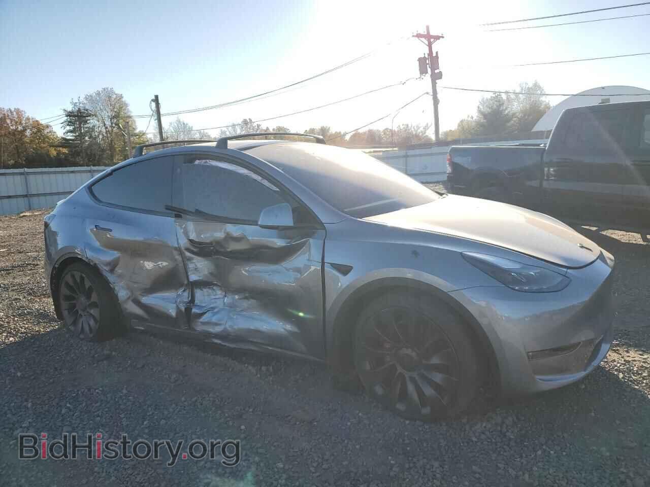 2024 TESLA MODEL Y - VIN: 7SAYGDEF6RA309621 - Фото 4