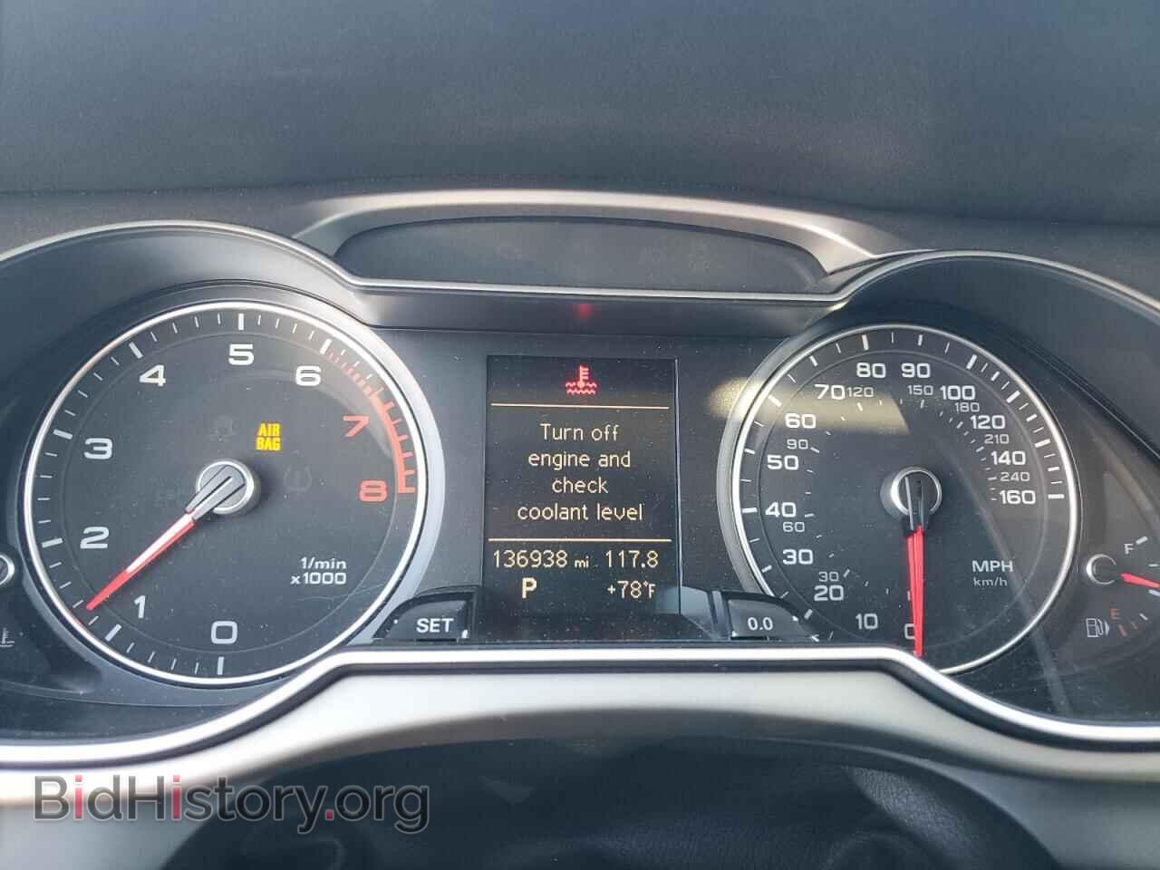 2013 AUDI A4 - VIN: WAUBFAFL1DN044268 - Photo 9