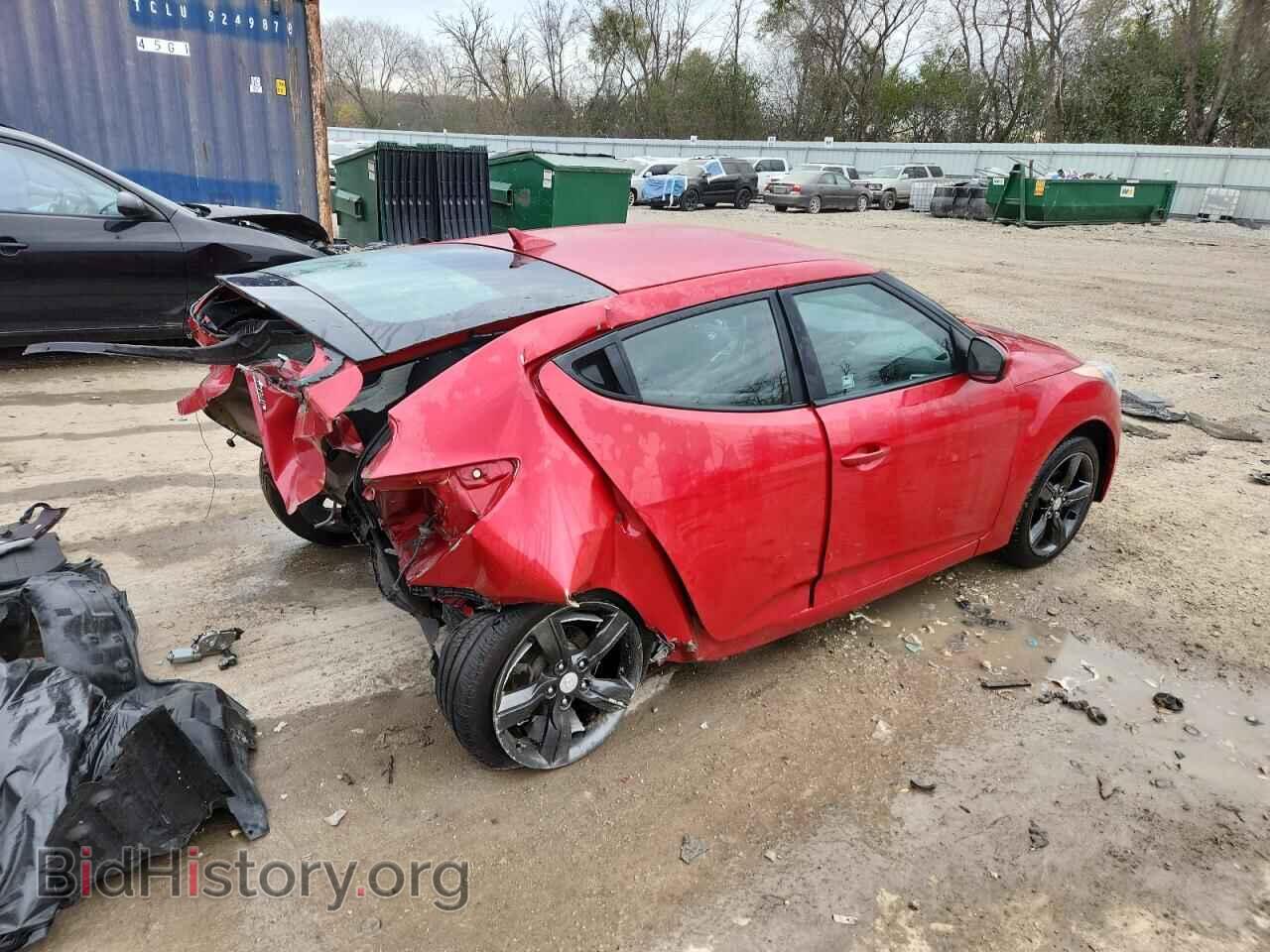2014 HYUNDAI VELOSTER - VIN: KMHTC6AD7EU200295 - Фото 3