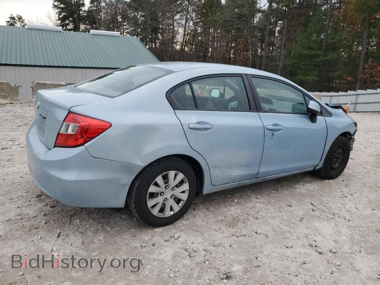 2012 HONDA CIVIC - VIN: 2HGFB2F57CH538196 - Фото 3