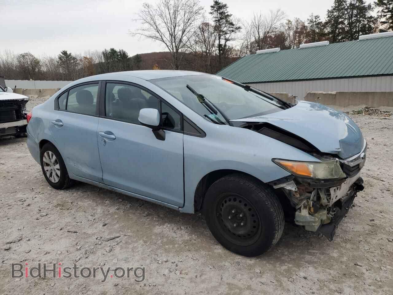 2012 HONDA CIVIC - VIN: 2HGFB2F57CH538196 - Фото 4