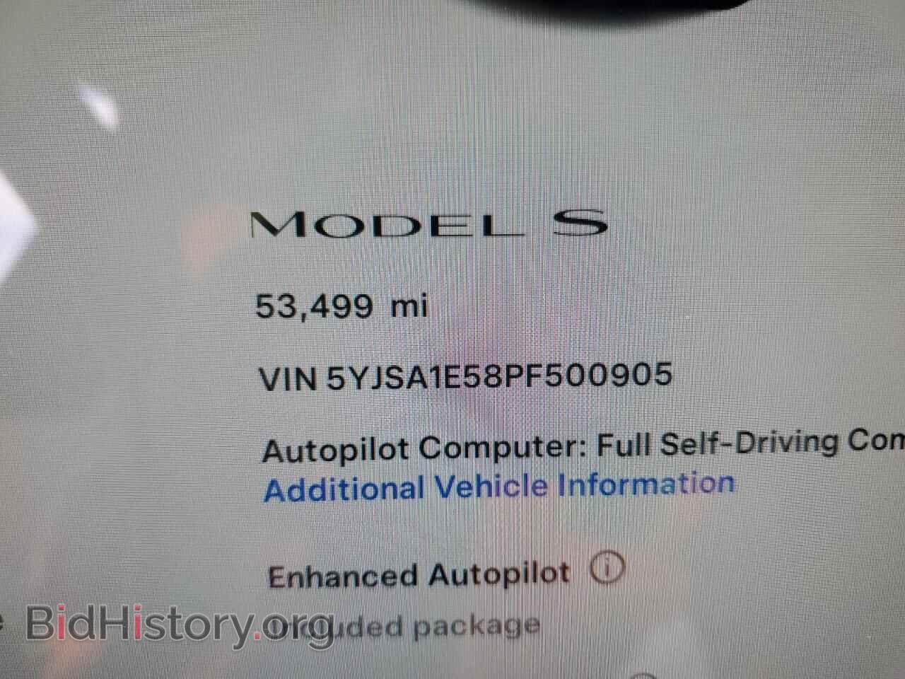 2023 TESLA MODEL S - VIN: 5YJSA1E58PF500905 - Photo 9