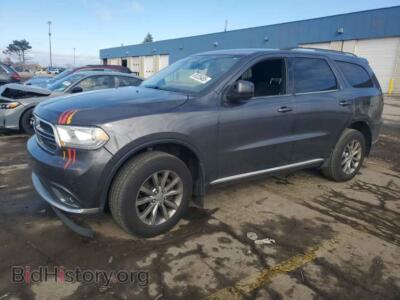 2018 Dodge DURANGO SXT, gray — VIN 1C4RDJAG9JC248311, Copart