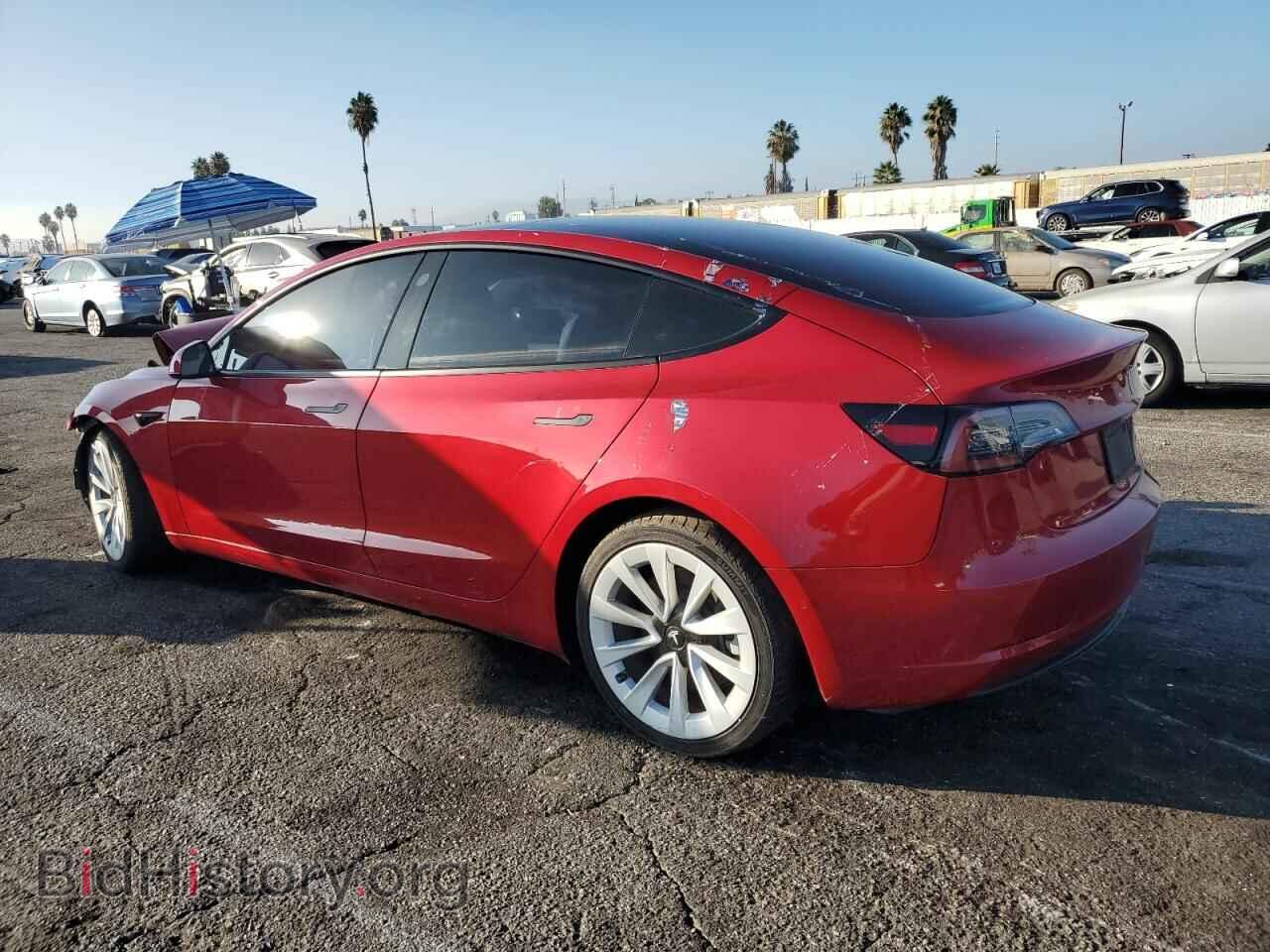 2022 TESLA MODEL 3 - VIN: 5YJ3E1EB7NF296934 - Photo 2