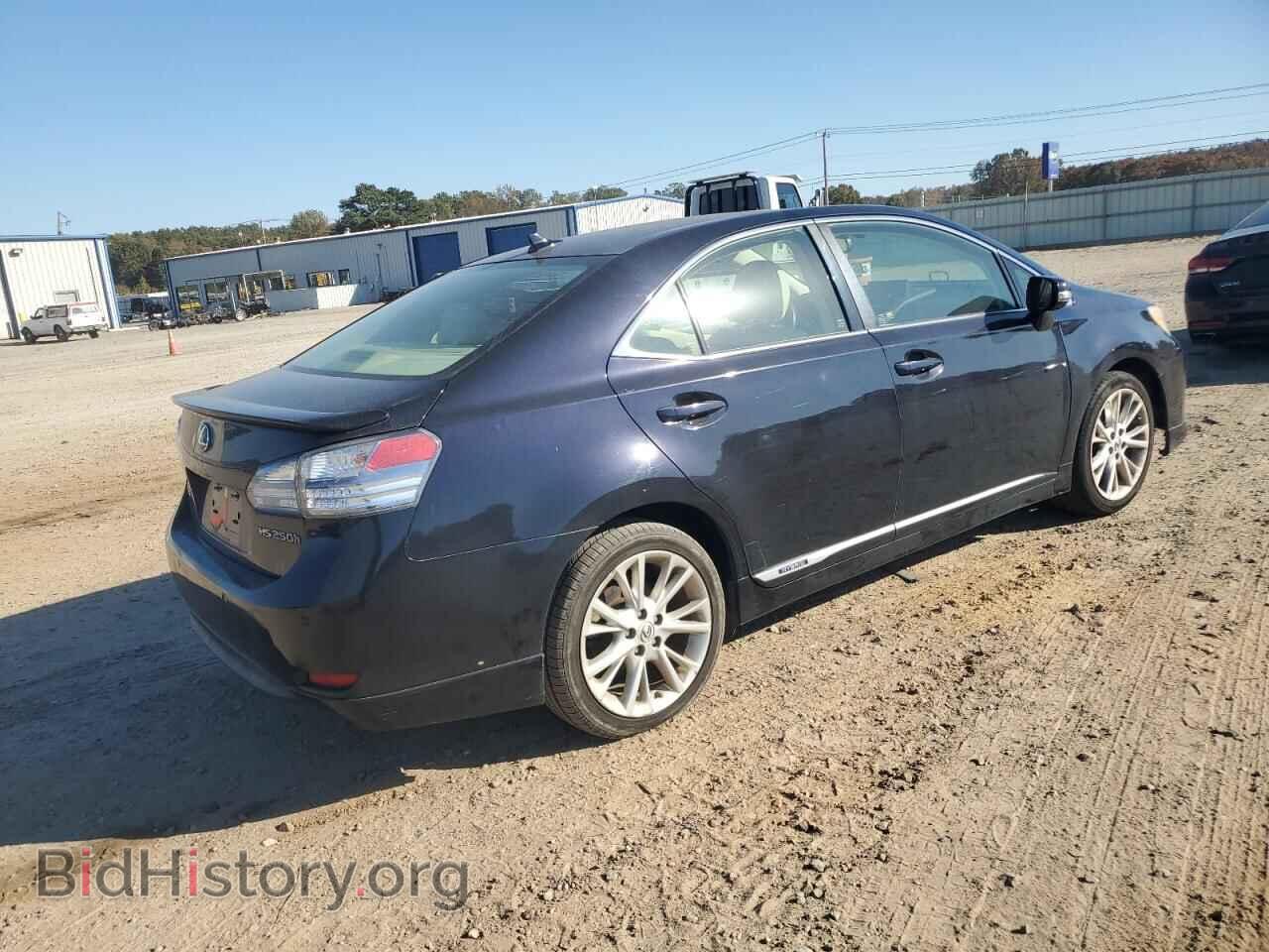 2010 LEXUS HS - VIN: JTHBB1BAXA2003362 - Фото 3