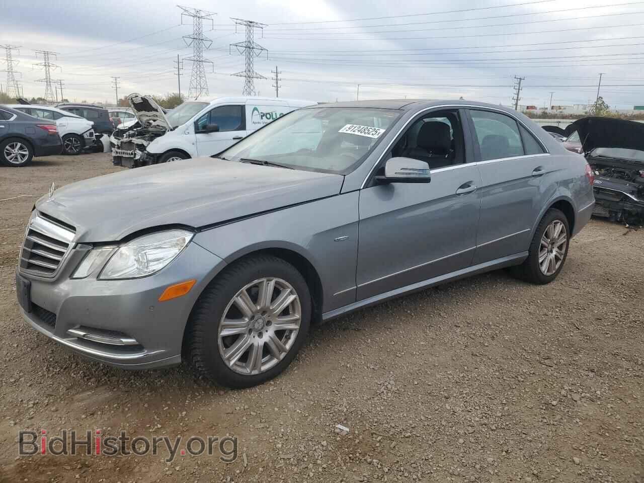 Photo WDDHF8JB5CA521137 - MERCEDES-BENZ E-CLASS 2012