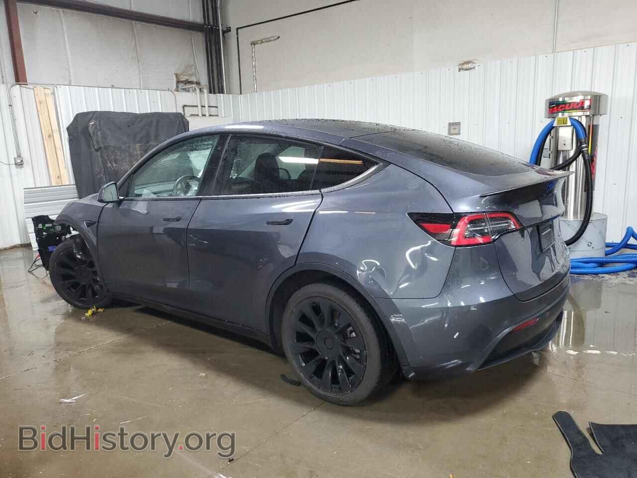 2021 TESLA MODEL Y - VIN: 5YJYGDEE1MF092642 - Фото 2