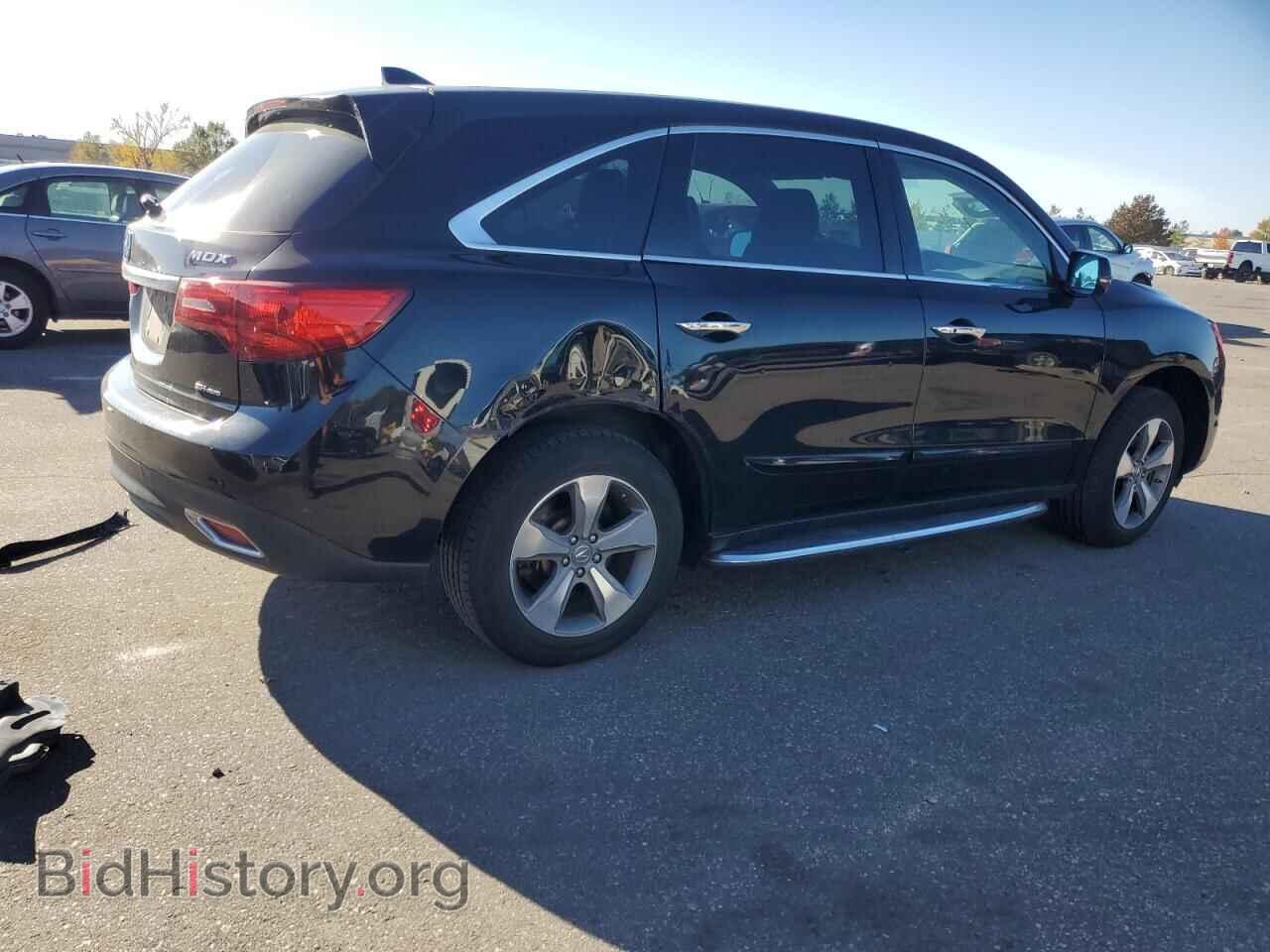 2014 ACURA MDX - VIN: 5FRYD4H24EB013846 - Фото 3