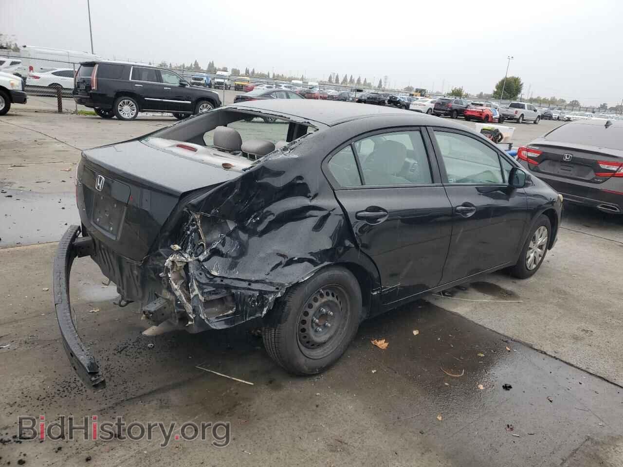 2012 HONDA CIVIC - VIN: 19XFB2F54CE366249 - Фото 3