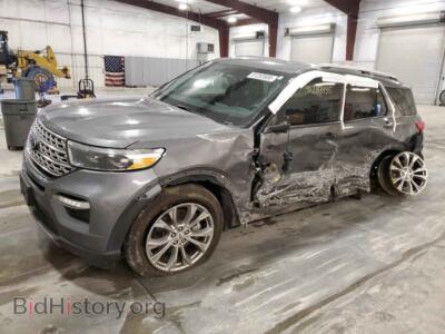 2023 Ford EXPLORER Limited, серый — VIN 1FMSK8FH7PGB16050, Copart