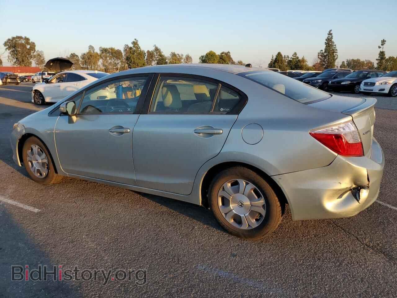 2012 HONDA CIVIC - VIN: JHMFB4F20CS001824 - Фото 2