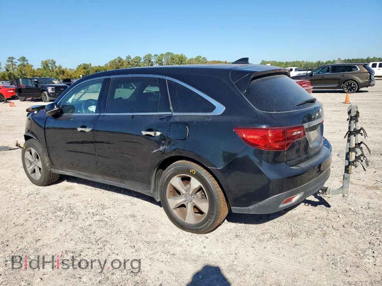 2015 ACURA MDX - VIN: 5FRYD3H24FB009954 - Фото 2