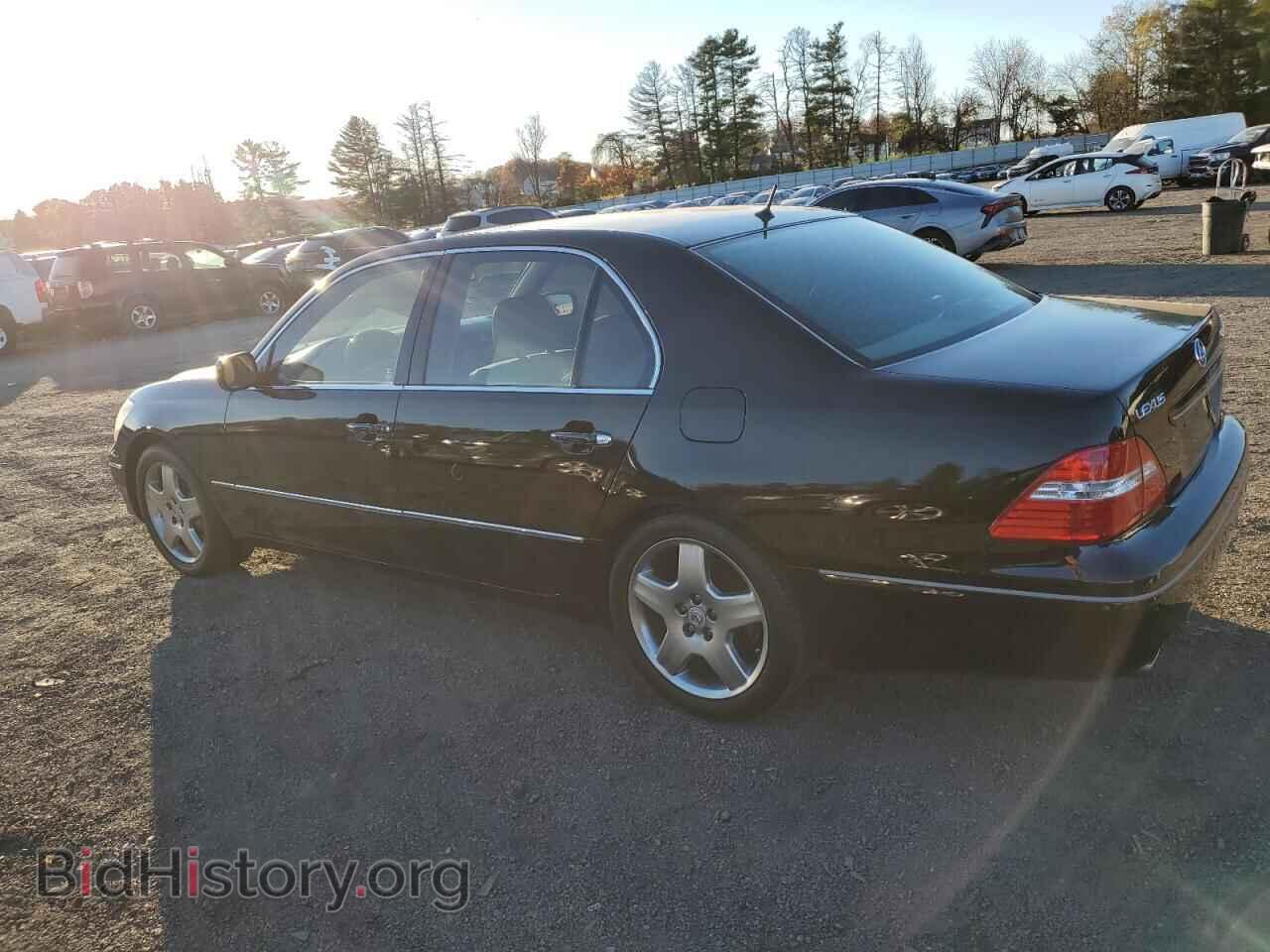 2005 LEXUS LS430 - VIN: JTHBN36F455023863 - Фото 2