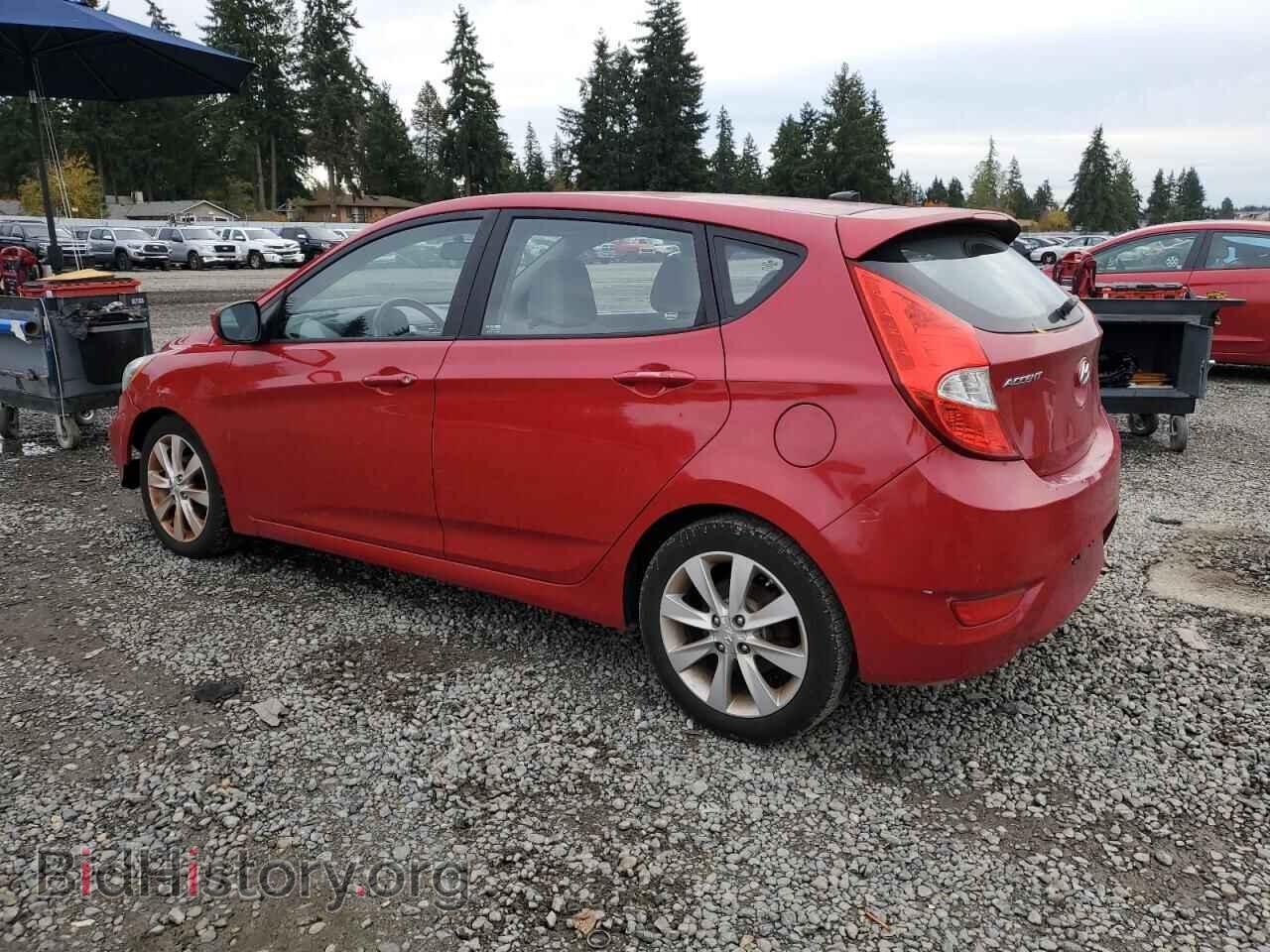 2012 HYUNDAI ACCENT - VIN: KMHCU5AE8CU037198 - Фото 2