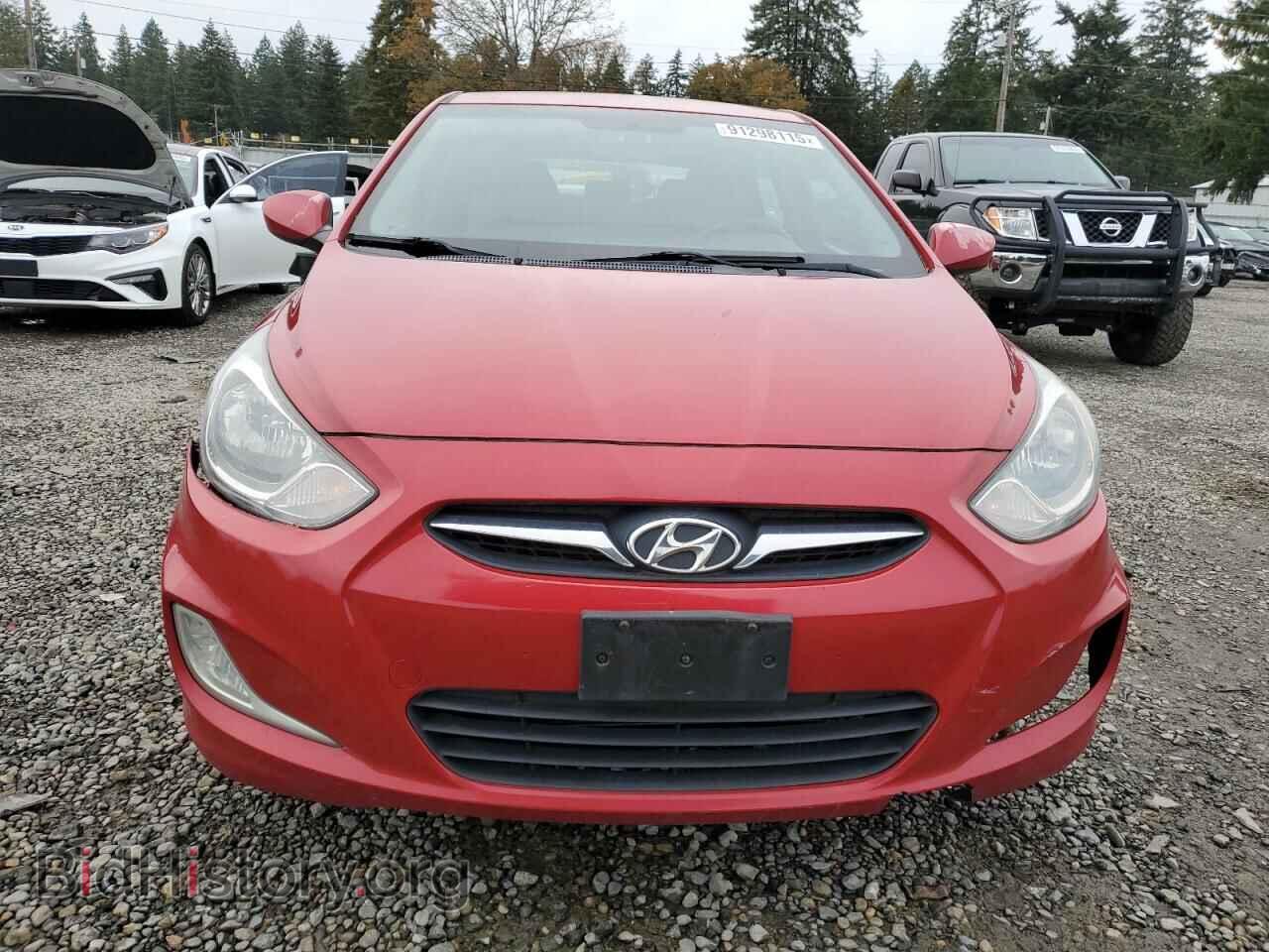 2012 HYUNDAI ACCENT - VIN: KMHCU5AE8CU037198 - Фото 5
