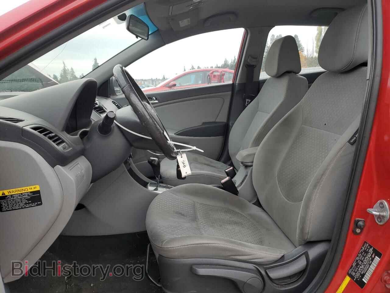 2012 HYUNDAI ACCENT - VIN: KMHCU5AE8CU037198 - Фото 7