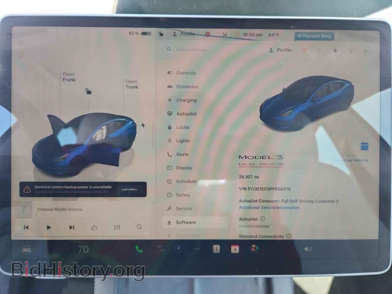 2023 TESLA MODEL 3 - VIN: 5YJ3E1EC5PF628378 - Фото 9