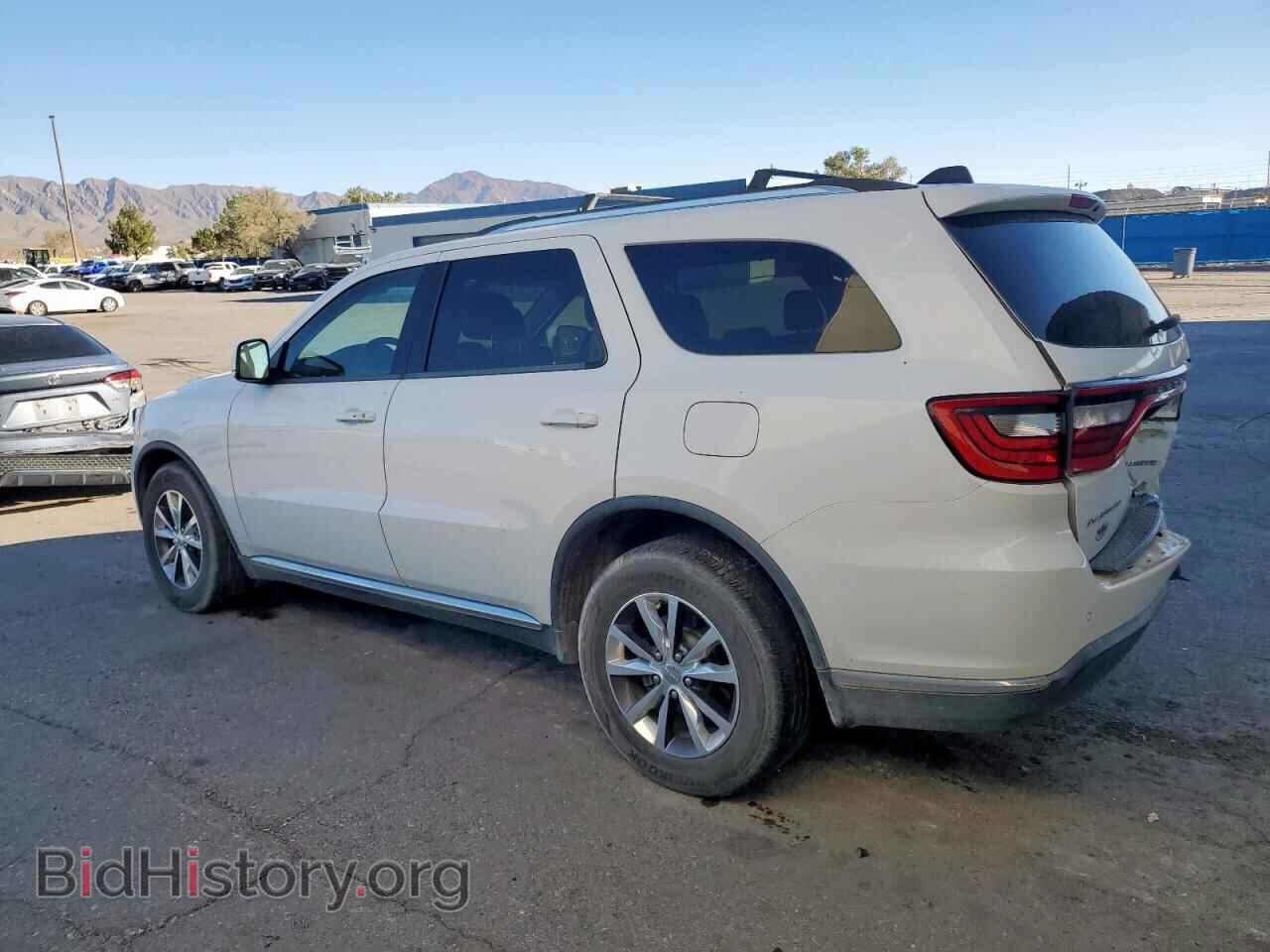 2016 DODGE DURANGO - VIN: 1C4RDHDG5GC308291 - Фото 2