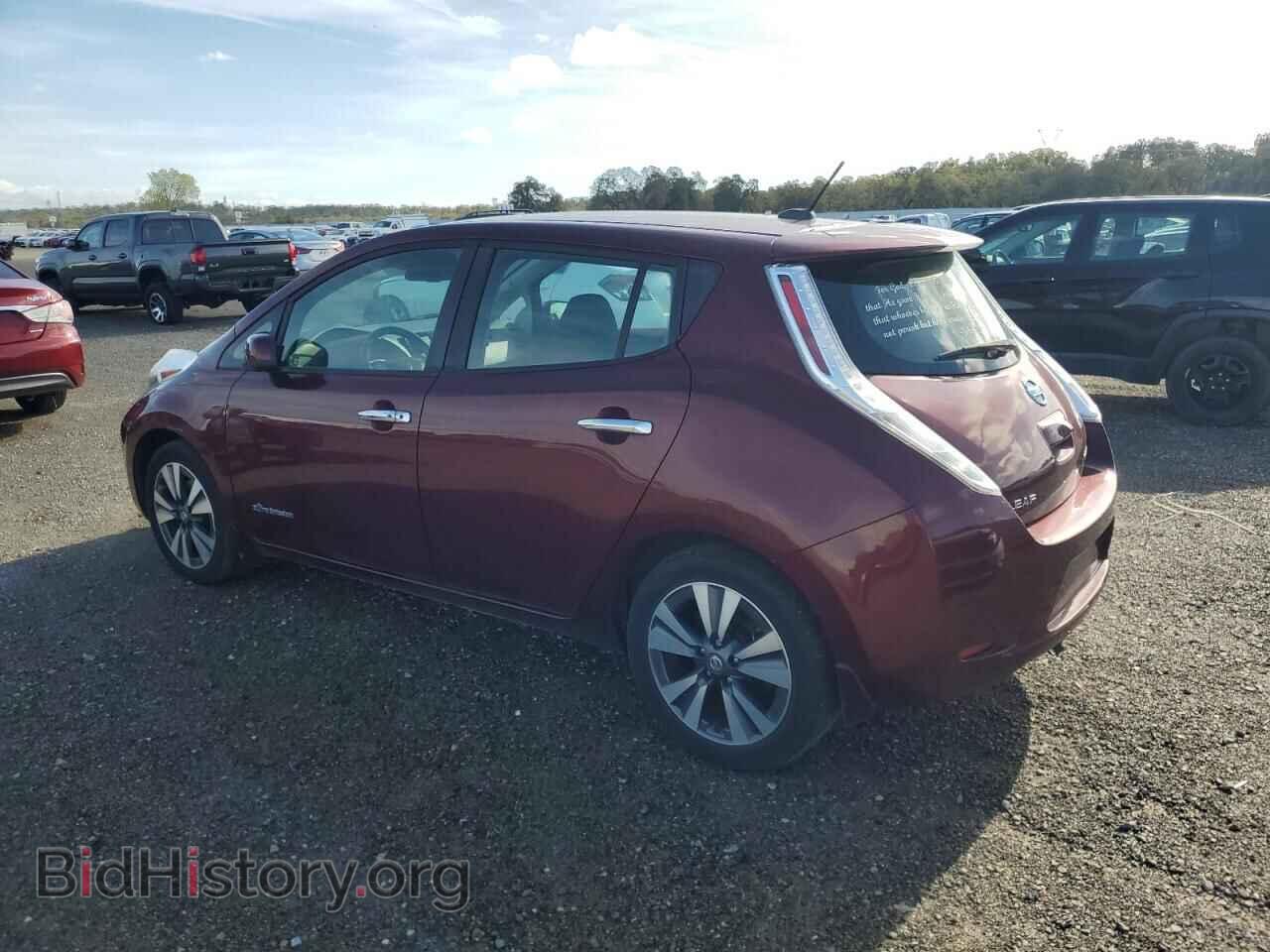 2016 NISSAN LEAF - VIN: 1N4BZ0CPXGC304510 - Фото 2
