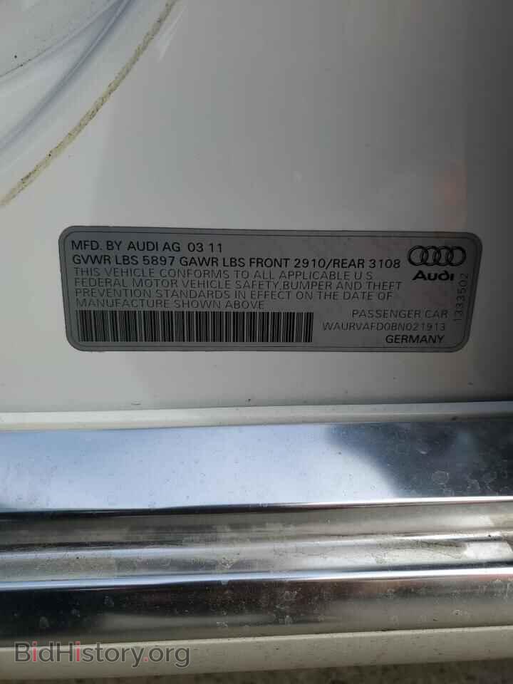2011 AUDI A8 - VIN: WAURVAFD0BN021913 - Фото 12