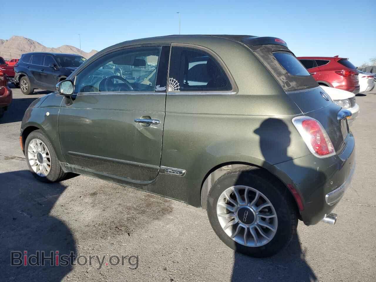 2012 FIAT 500 - VIN: 3C3CFFER8CT202005 - Фото 2