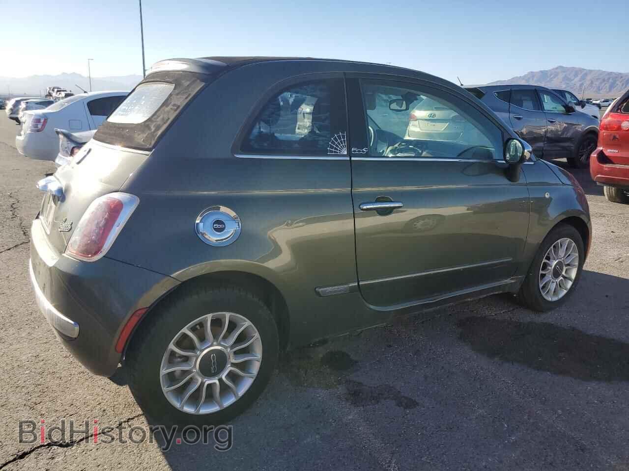 2012 FIAT 500 - VIN: 3C3CFFER8CT202005 - Фото 3