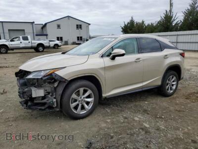 2019 Lexus RX350 350 Base, бежевый — VIN 2T2BZMCA2KC185215, Copart
