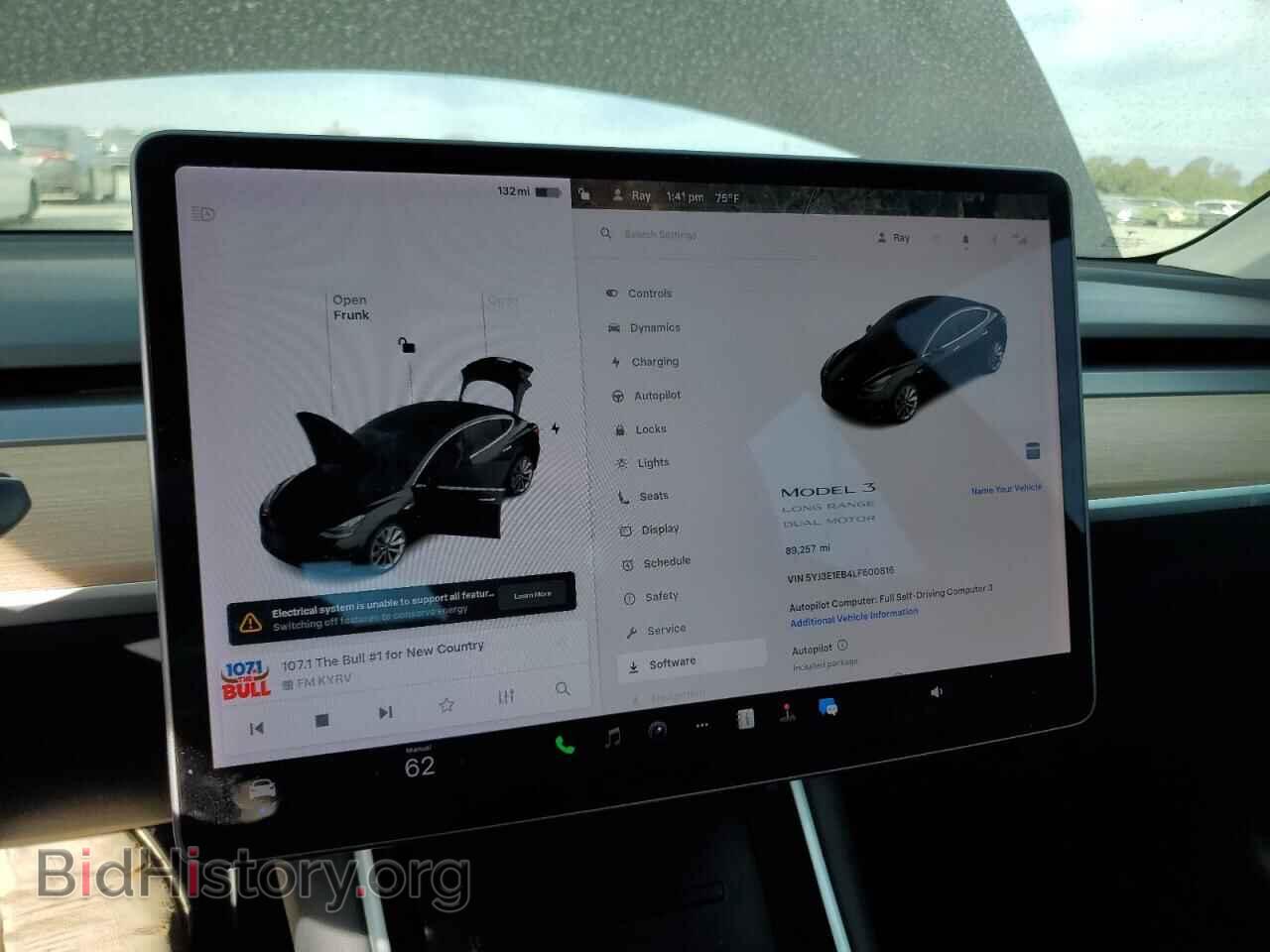 2020 TESLA MODEL 3 - VIN: 5YJ3E1EB4LF600816 - Фото 9