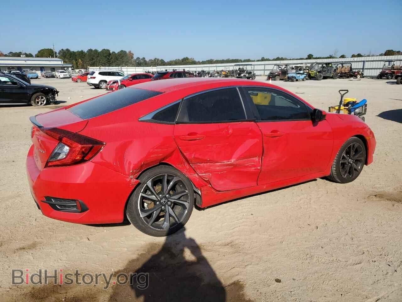 2019 HONDA CIVIC - VIN: 2HGFC2F8XKH567990 - Фото 3