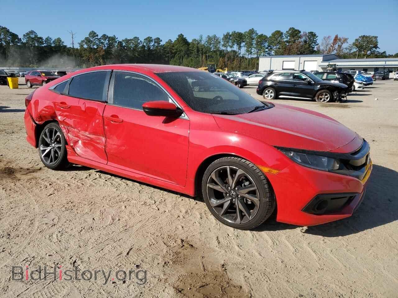2019 HONDA CIVIC - VIN: 2HGFC2F8XKH567990 - Фото 4