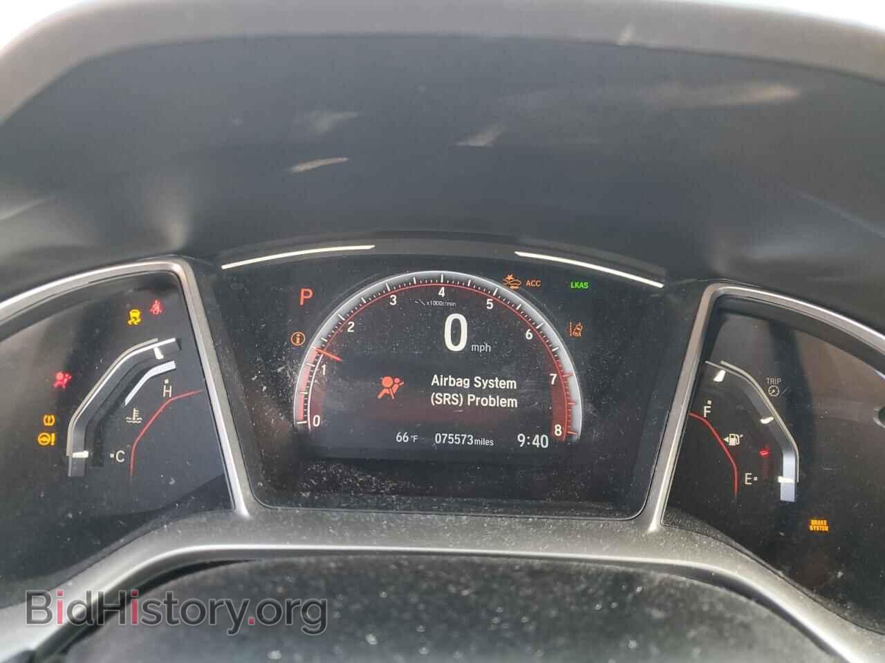 2019 HONDA CIVIC - VIN: 2HGFC2F8XKH567990 - Фото 9