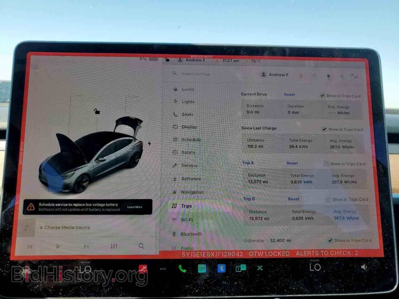 2018 TESLA MODEL 3 - VIN: 5YJ3E1EBXJF129042 - Photo 9