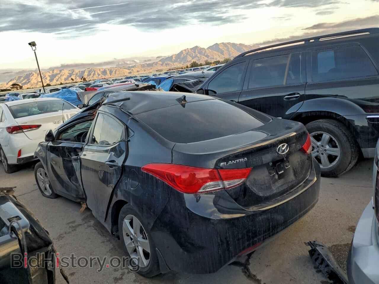 2012 HYUNDAI ELANTRA - VIN: 5NPDH4AE5CH148616 - Фото 2