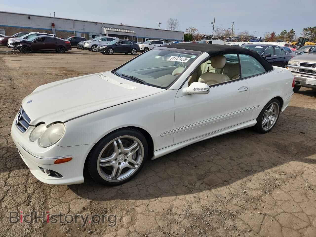Photo WDBTK72G68T089818 - MERCEDES-BENZ CLK-CLASS 2008