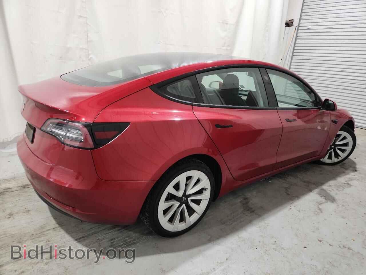2022 TESLA MODEL 3 - VIN: 5YJ3E1EA4NF372567 - Фото 3