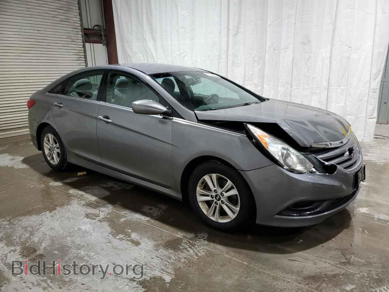 2014 HYUNDAI SONATA - VIN: 5NPEB4AC0EH930457 - Фото 4