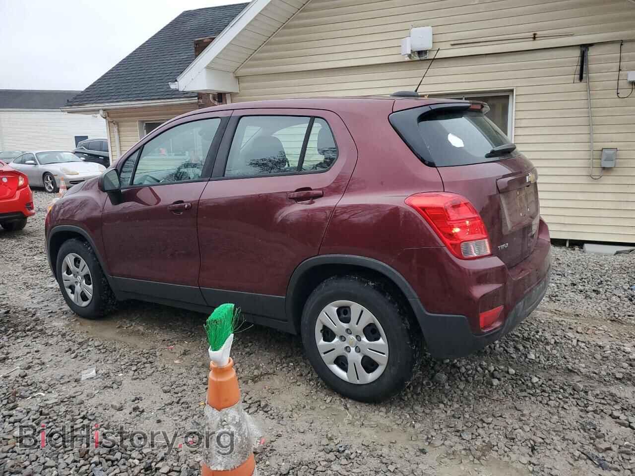 2017 CHEVROLET TRAX - VIN: 3GNCJKSB5HL187407 - Фото 2
