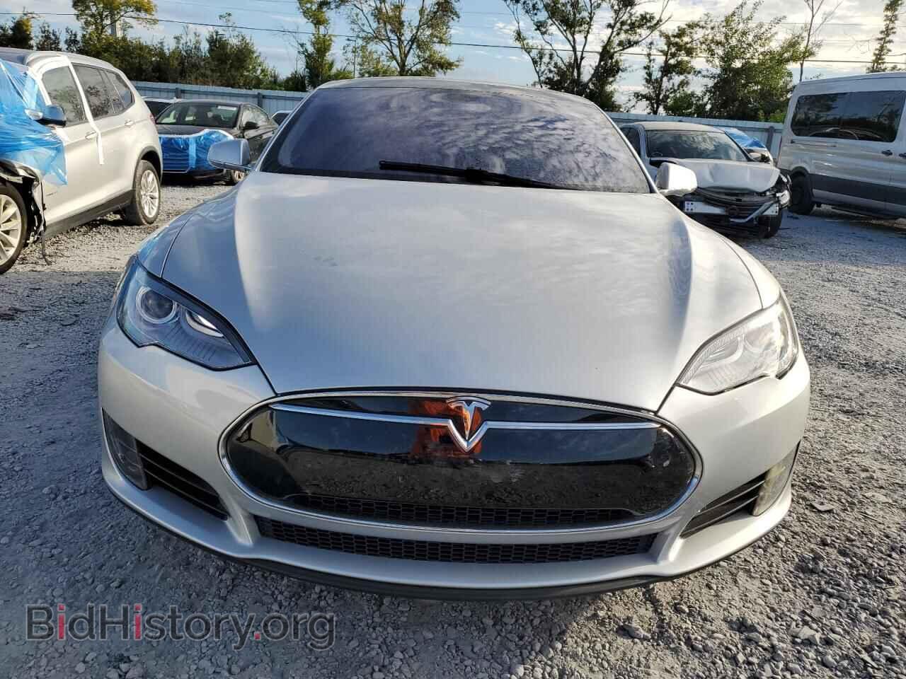 2014 TESLA MODEL S - VIN: 5YJSA1H16EFP35647 - Фото 5