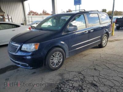 2015 Chrysler MINIVAN Touring L, blue — VIN 2C4RC1CG7FR656031, Copart