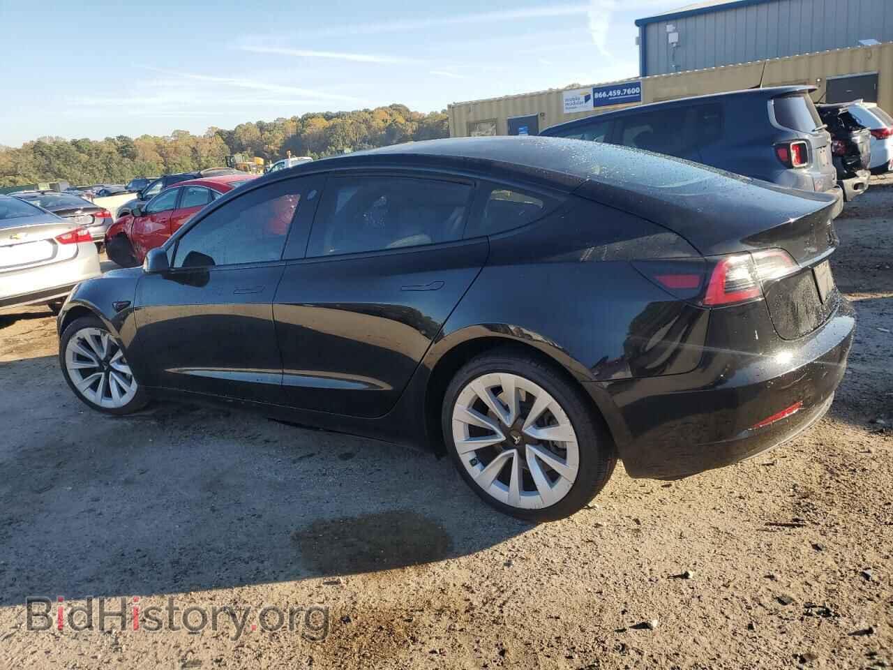 2022 TESLA MODEL 3 - VIN: 5YJ3E1EA0NF370296 - Photo 2