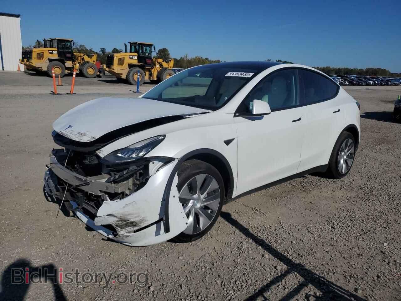 Photo 5YJYGDED4MF115192 - TESLA MODEL Y 2021